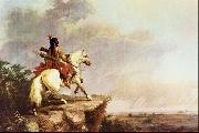 Alfred Jacob Miller Indian Scout France oil painting reproduction